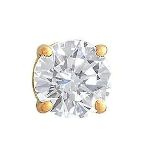 F Vs1 Diamant 1,50 ct. Einzelner Ohrstecker für Herren