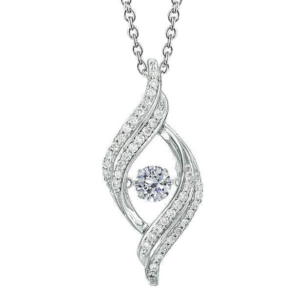 Funkelnde Echt Aus der Erde Abgebauter Natürlicher Diamant Halskette Anhänger Krappen Set 1,50 Karat Weißgold 14K