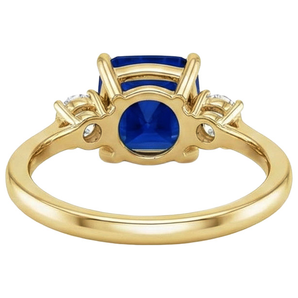 echter round diamant 2.50Karat ring Detailansicht