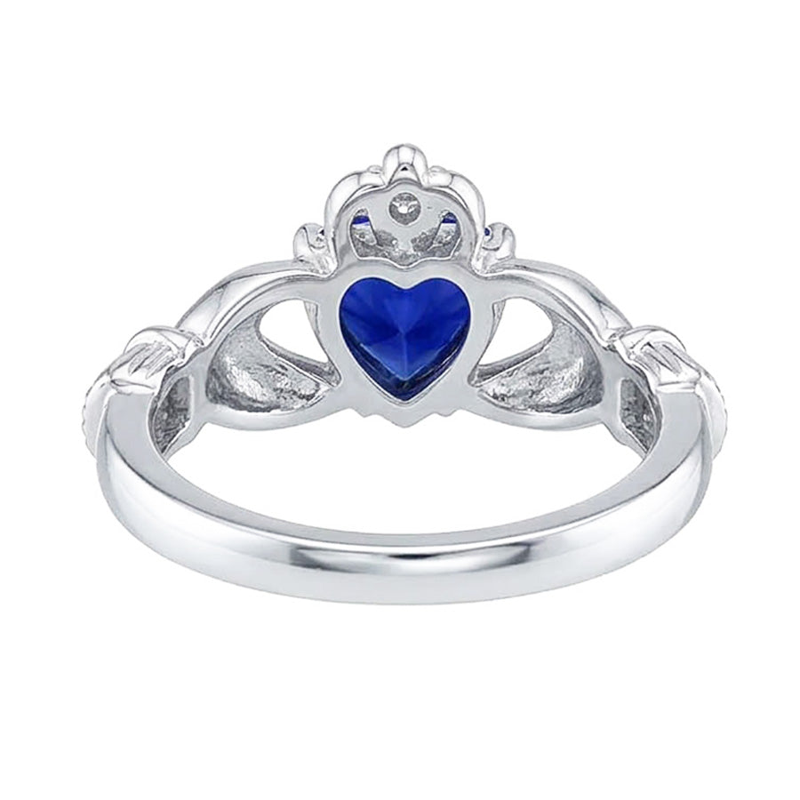 echter round diamant 2.25Karat ring Profilansicht