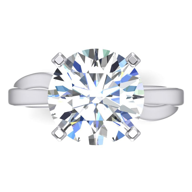 Großer 6-Karat-Echt Diamantring