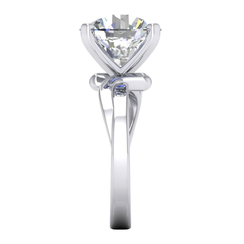 Großer Solitär-Echt Diamantring