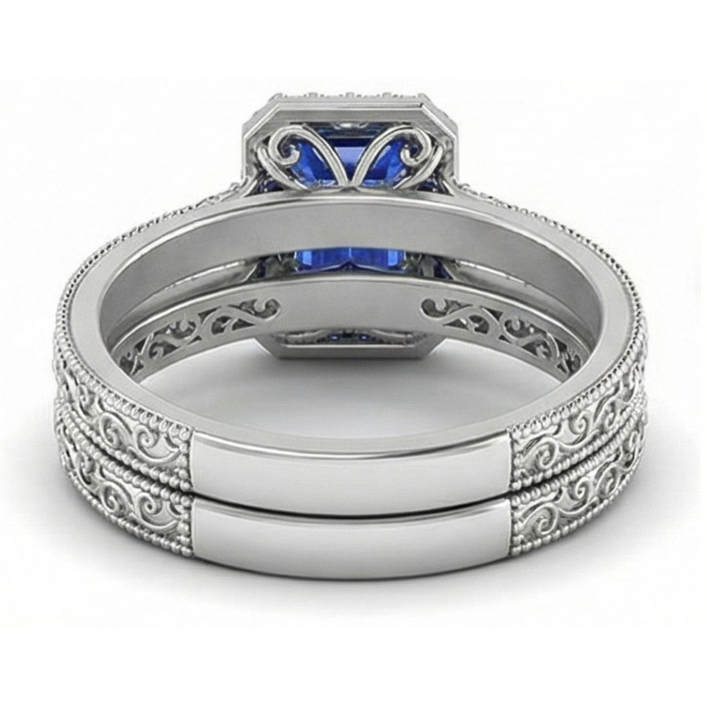 echter round diamant 2.50Karat ring Profilansicht