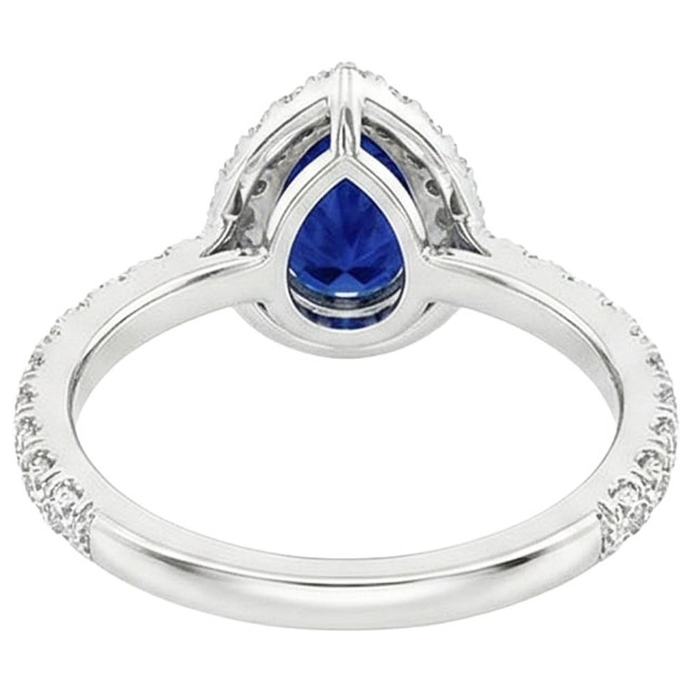 echter round diamant 4.50Karat ring Seitenansicht