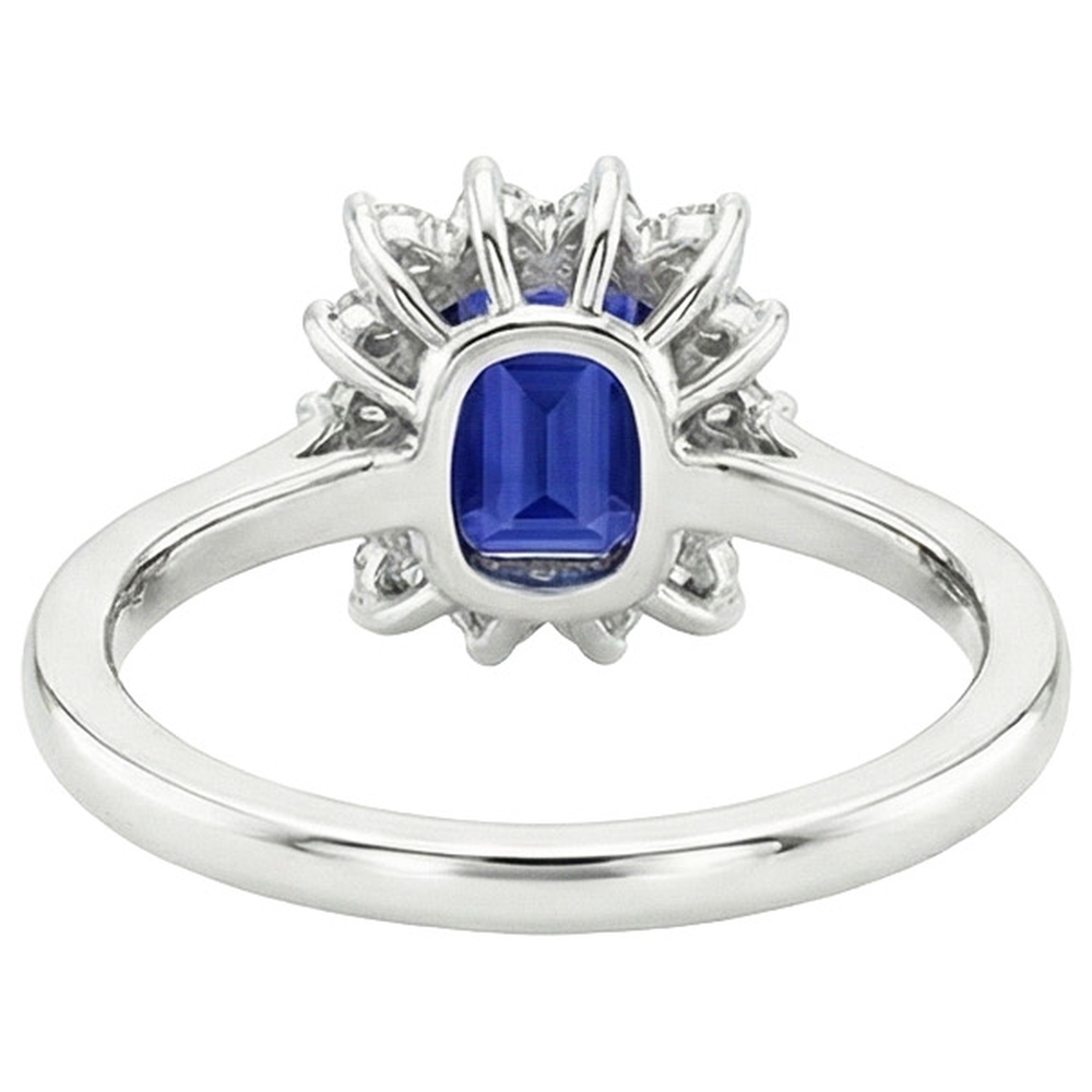 echter round diamant 4.50Karat ring Detailansicht