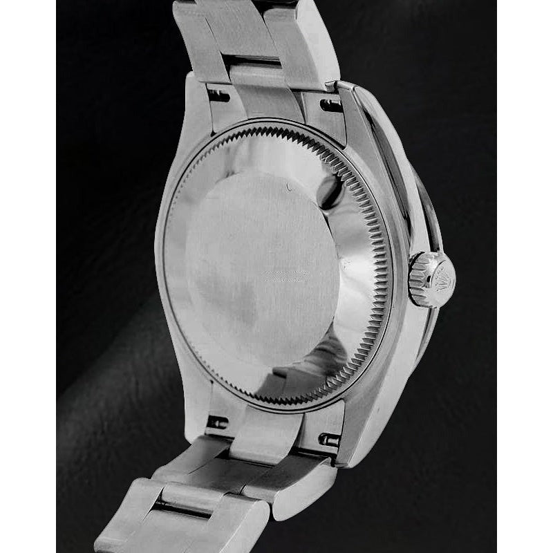 silbernes Leuchtzifferblatt Rolex
