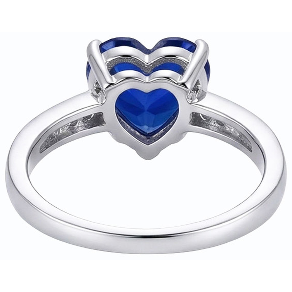 echter round diamant 2.25Karat ring auf Weiß