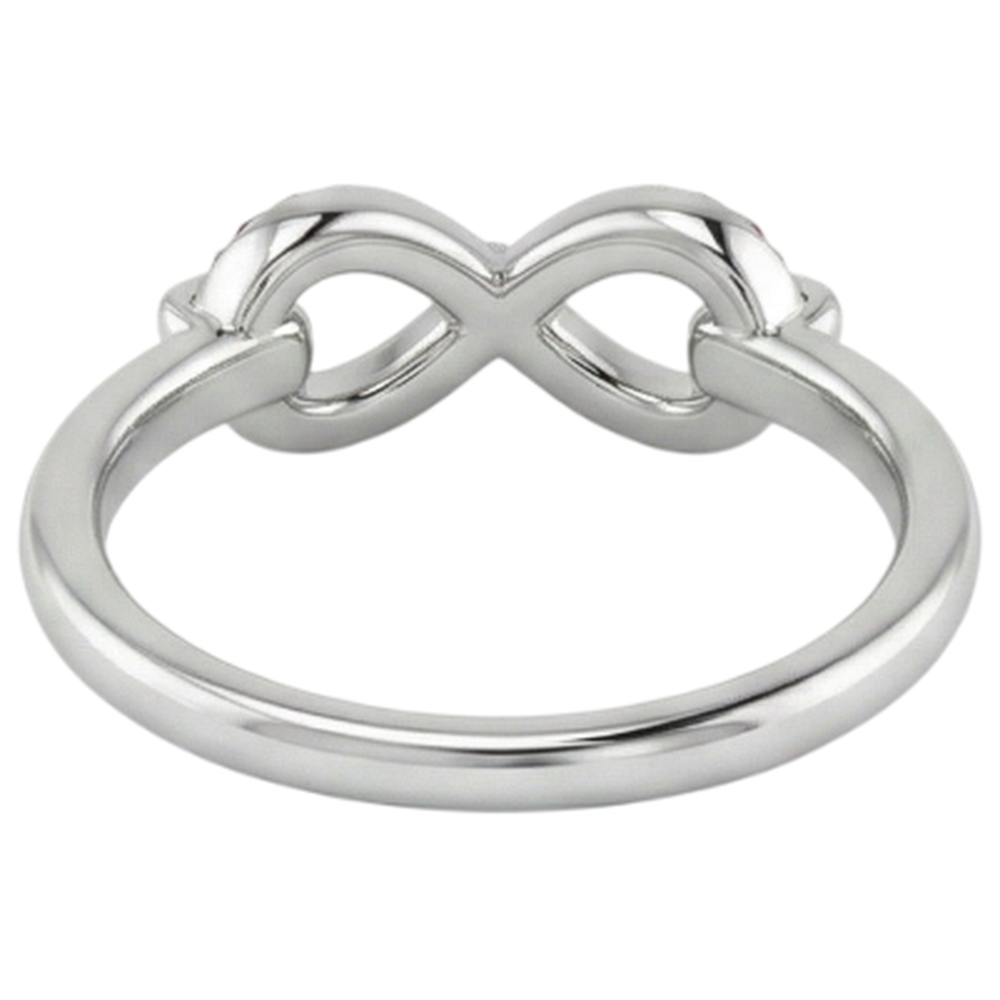 Hochzeit Infinity Band 0,25 Karat Burma Rubin Schmuck