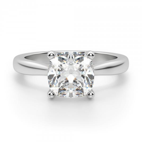 Kissen-Diamant-Solitärring