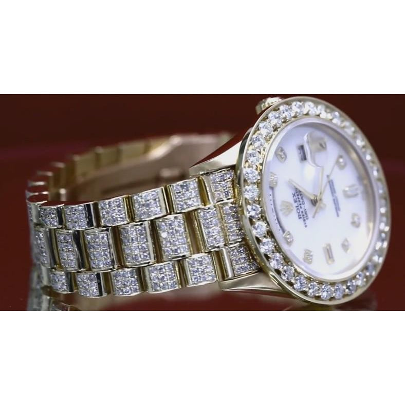 Kundenspezifische Diamantuhr Armband Rolex