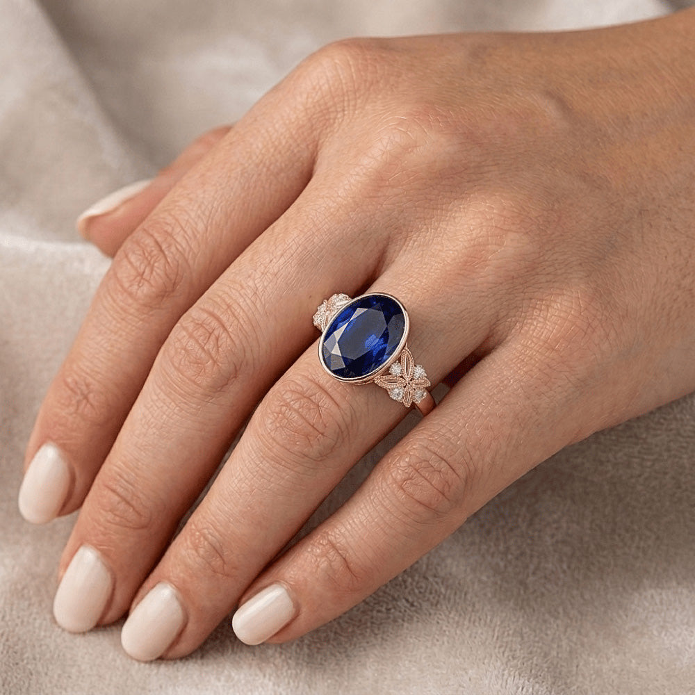 Lünettenset 5 Carat Saphirring