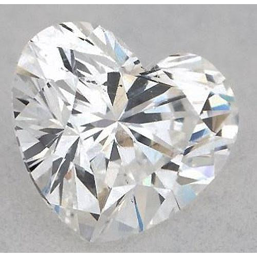 4 Karat Herzförmiger Diamant, lose, F, VS1, sehr guter Schliff
