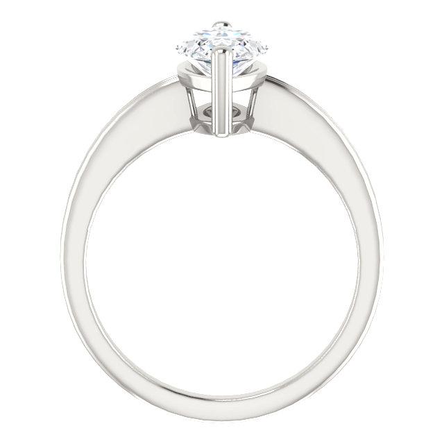 Marquise Solitaire Echt Diamant-Verlobungsring 2 Karat