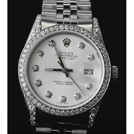Mittelgroße Rolex-Uhr Datejust
