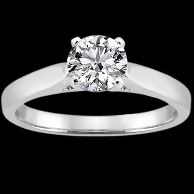 Natürliche Diamant 1,50 Karat Solitärring Weißgold Neu