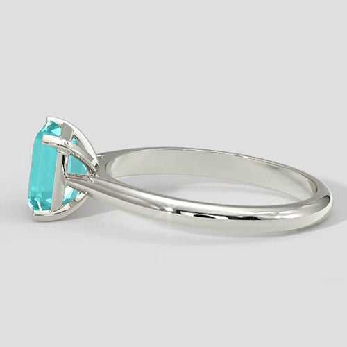 Natürlicher Paraiba-Verlobungsring mit 2,50 ct