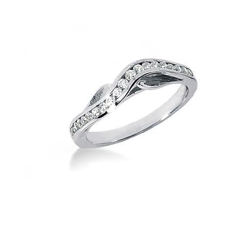 Neu Echt Diamant-Verlobungsring-Set 1,90 Karat Weißgold 14K