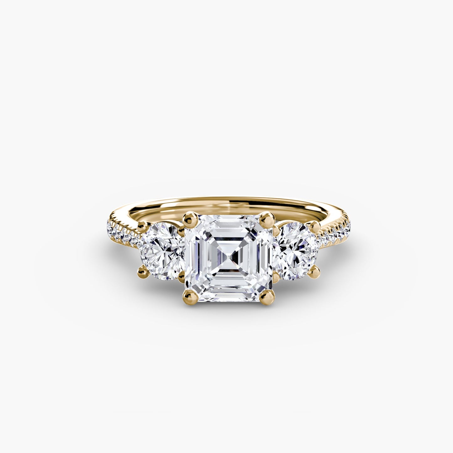 Edelstein Setting -Karat Gold – Nahaufnahme