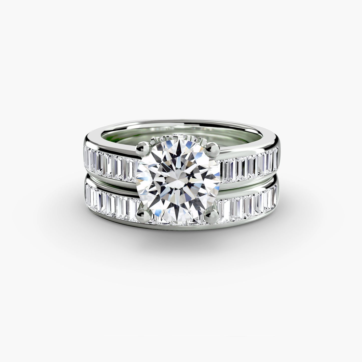 Handgemachter Edler Diamant Setting 1,08 Karat – Hauptansicht