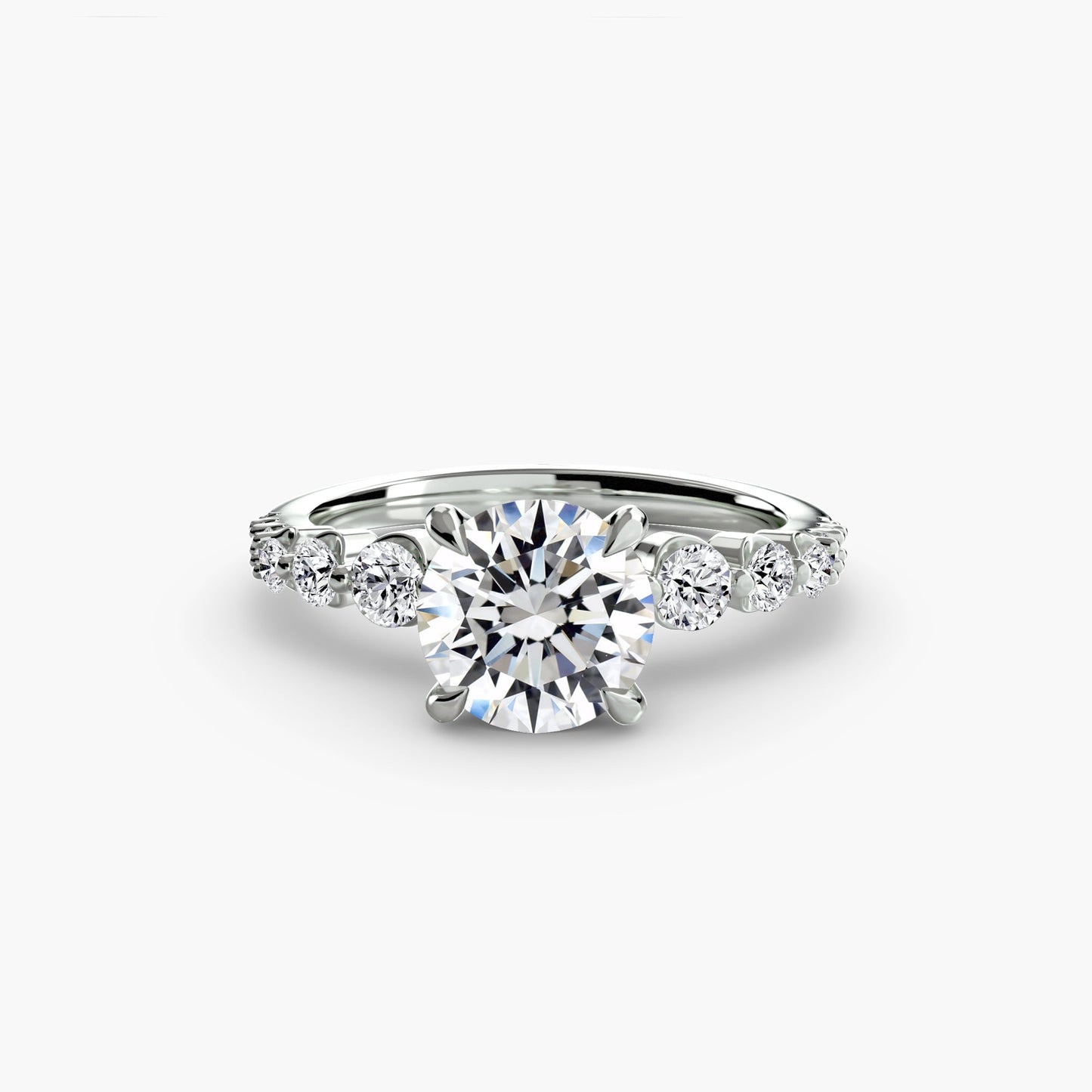 Naturreiner Diamant Setting 0,45 Karat Gold – Hauptansicht