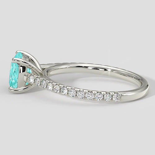 Ring Paraiba Turmalin 2,50 Ct. Rund
