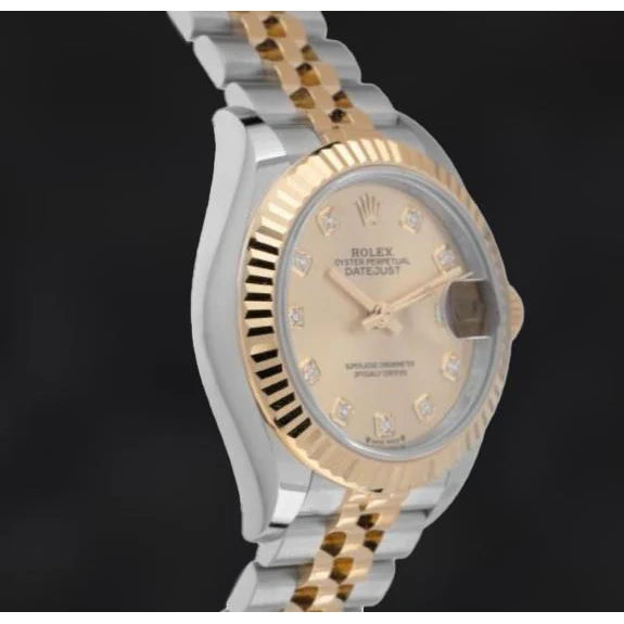wunderschönem Diamant-Zifferblatt Rolex