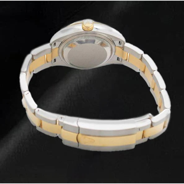 silbernem Zifferblatt Golden Rolex