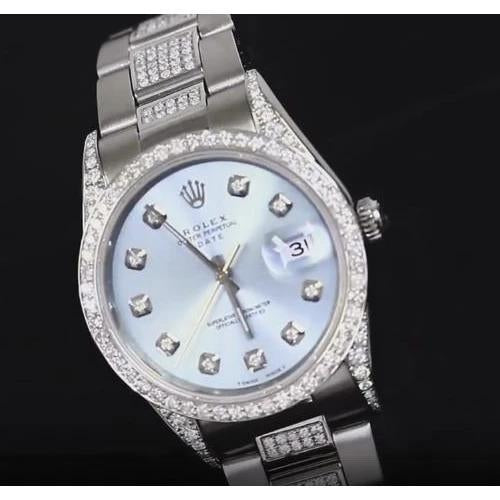 Rolex Damenuhr mit Datumsanzeige