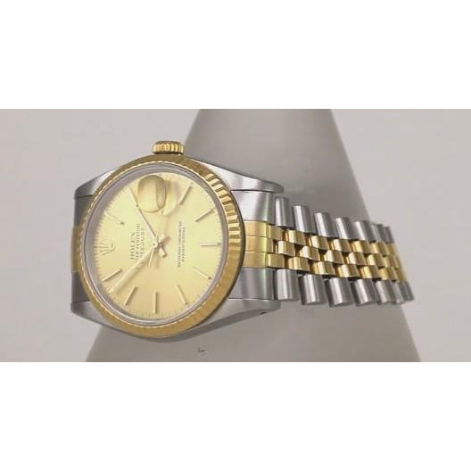 zweifarbiges Armband Herrenuhr Rolex