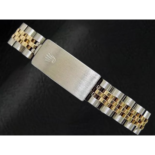 Rolex Datejust 26 mm Damenuhr mit Perlmutt-Stabzifferblatt und zweifarbigem Zifferblatt