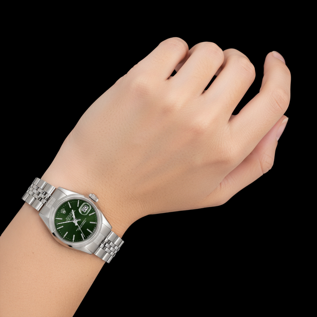 Handgefertigter Rolex Karat – Rückansicht