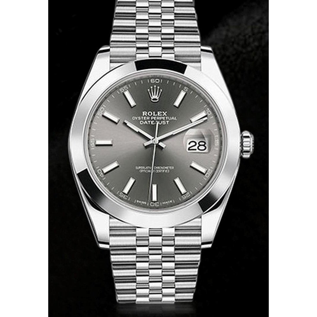 Rolex Datejust 2 Herrenuhr Edelstahl Jubiläumsarmband 41 mm