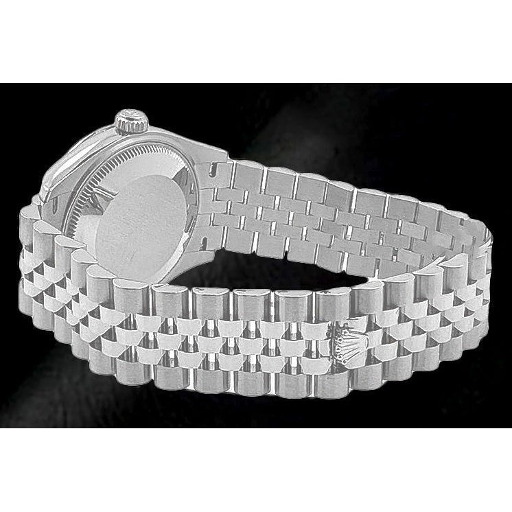Jubiläums-Damenuhr aus Stahl von Rolex