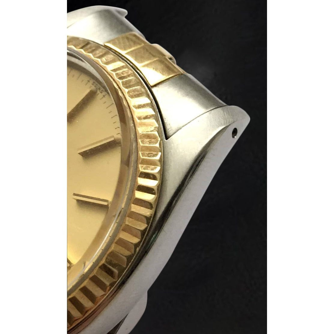 Rolex Stabzifferblatt Zweifarbige