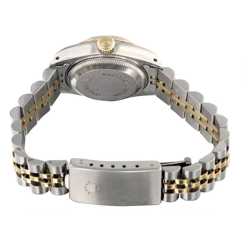 Rolex goldenem Damenuhr
