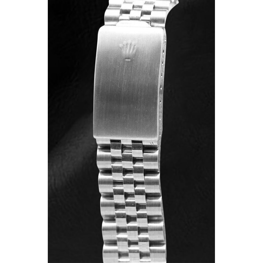 Rolex Datejust Schokoladen-Diamant-Zifferblatt aus Edelstahl
