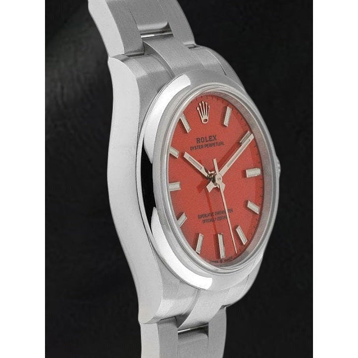 Herrenuhr aus Korallenstahl von Rolex