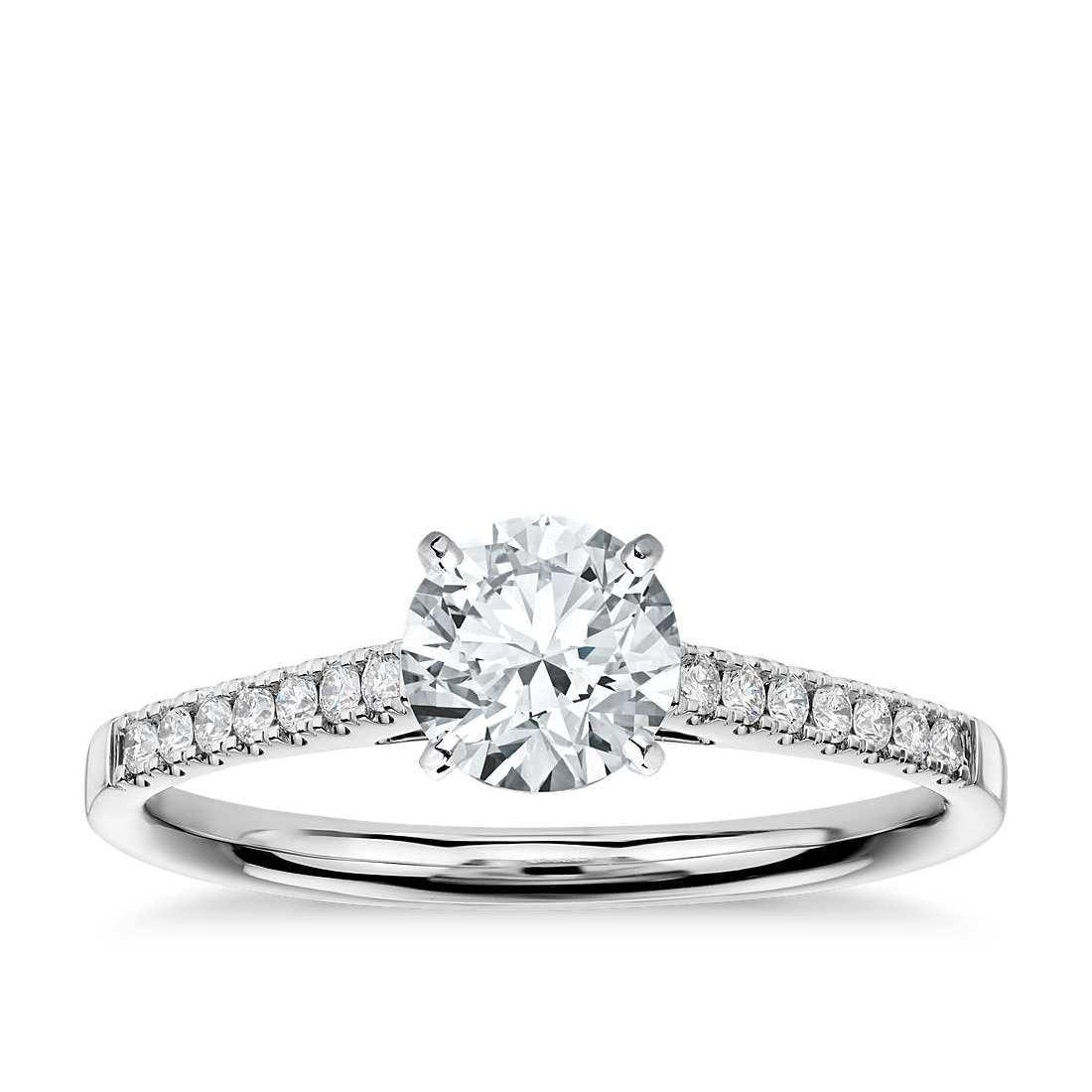 Runder Brillantschliff 2.50 Karat Echt Diamant-Verlobungsring Neu