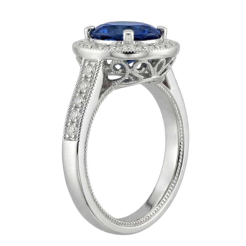 Saphir-Stein-Ring