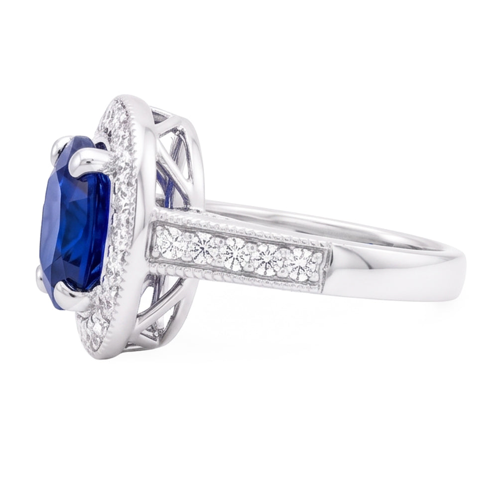 Saphir-Stein-Ring