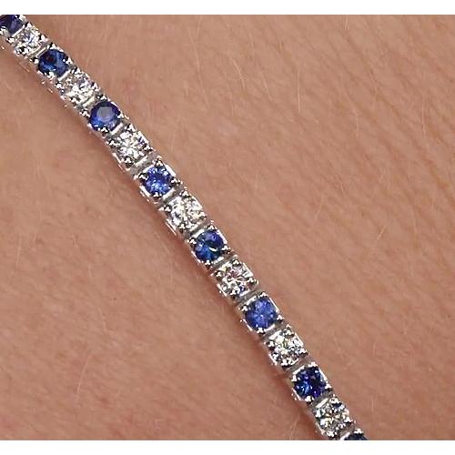 Saphir-Diamant-Armband2