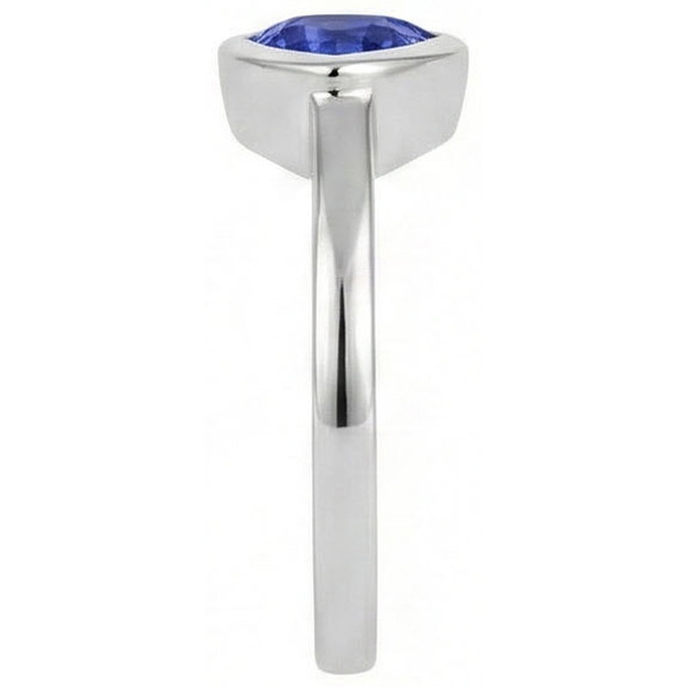 Saphirring im Billionenschliff