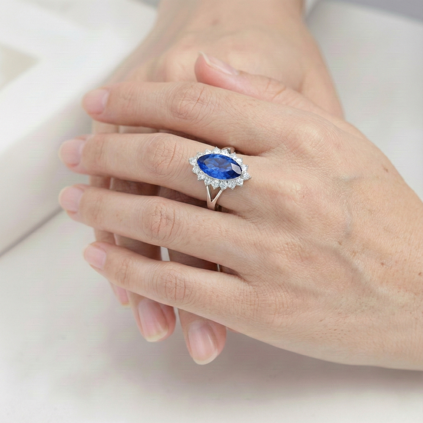 Saphir teurer Ring