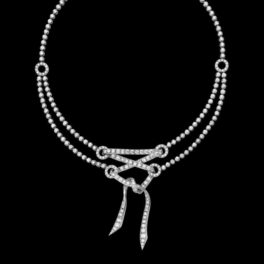 Schöne runde Echt Diamanthalskette 28.30 Karat Solider Damenschmuck