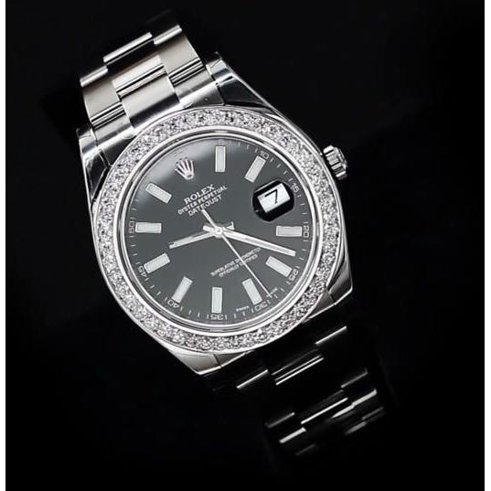 Diamanten-Lünette Rolex