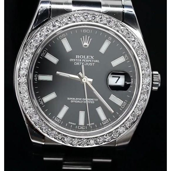 individuelle Diamanten-Lünette Rolex