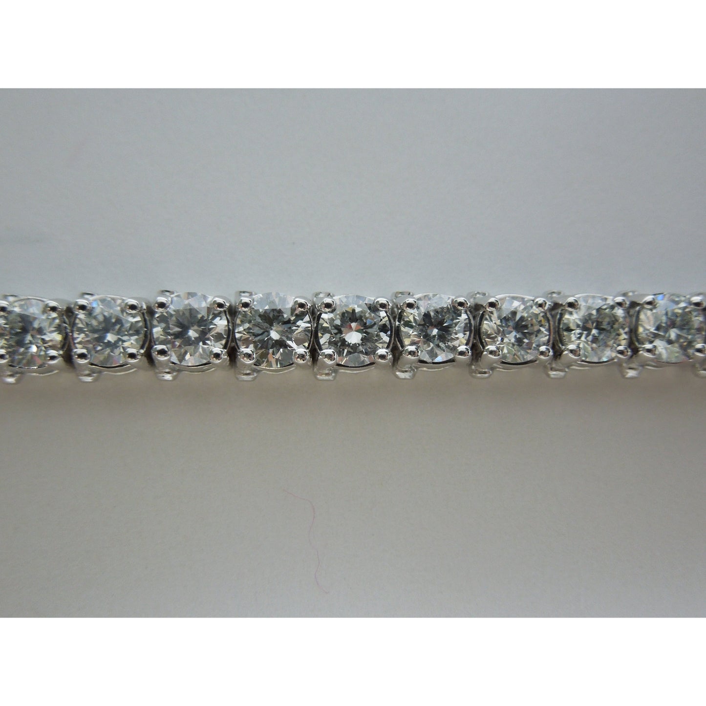 Tennis Armband 19 Karat Echt Diamanten Brillant Schliff