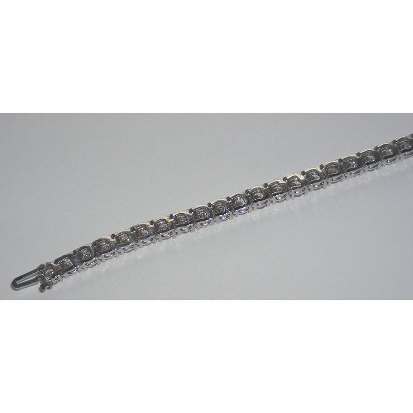 Tennis Armband 19 Karat Echt Diamanten Brillant Schliff