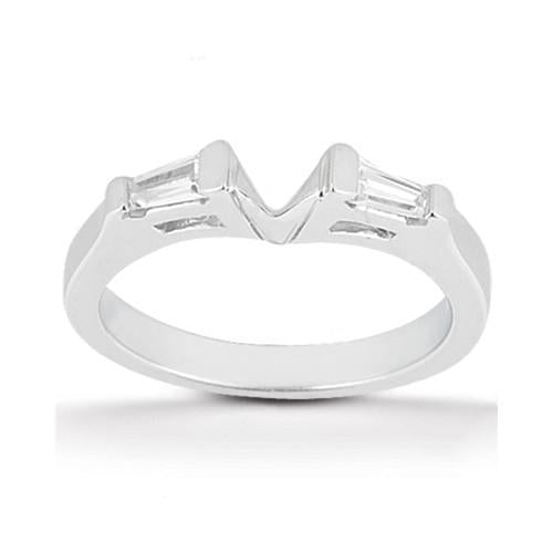 Verlobungsset mit Echt Diamanten im Marquise-Schliff 3.50 ct.
