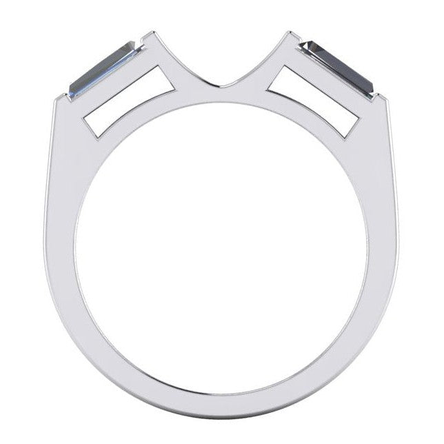 Verlobung Set mit Echt Diamanten im Marquise-Schliff 3.50 ct.